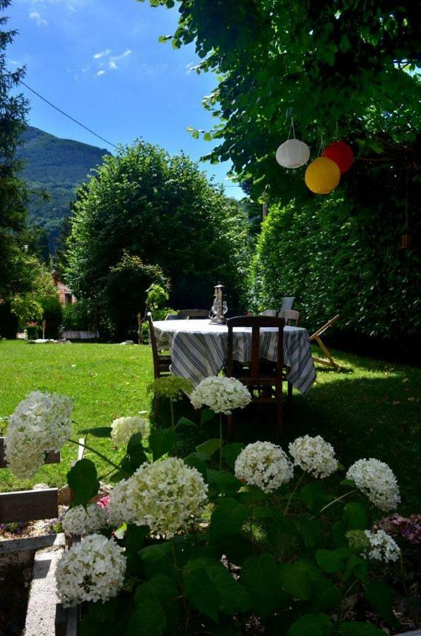 La Ribambelle Panzió Saint-Martin-Vésubie Kültér fotó